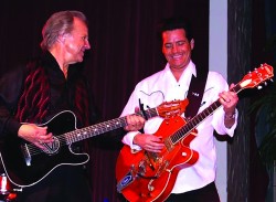 Bobby Vee and Robby Vee performing at the Surf Ballroom