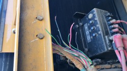 Cut wires on dapl equipment - photo provided by morton county sheriffs department