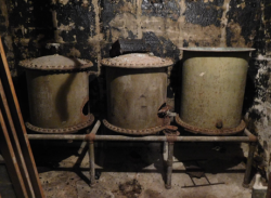 Frank Engel’s Prohibition moonshine operation in a north Fargo basement: photo by Markus Krueger