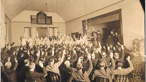 A KKK meeting in North Dakota in the 1920s - North Dakota Heritage Project
