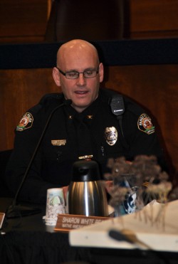 Fargo Police deputy Ross Renner - photo by C.S. Hagen