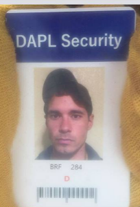 Thompsons DAPL security badge taken from pickup truck - online sources