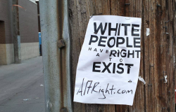 White right poster - photo provided by Christopher A. Smith