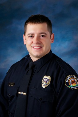 Police officer Jeremiah Ferris - photo provided by the Fargo Police Department