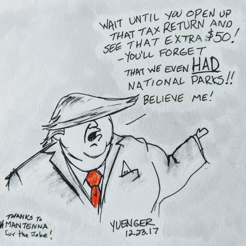 Art courtesy of Daily Trump Cartoon