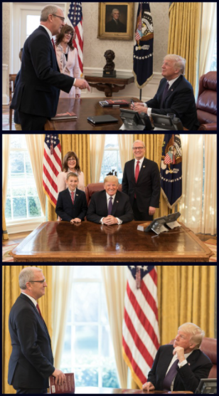 Kevin Cramer and family with President Donald Trump last week - Cramer's weekly newsletter