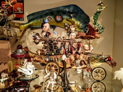 Kirk Williams' toys - photograph by Sabrina Hornung