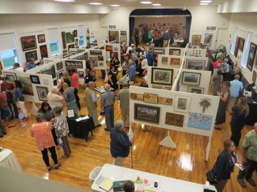 Biggest little art show - photograph by Sabrina Hornung