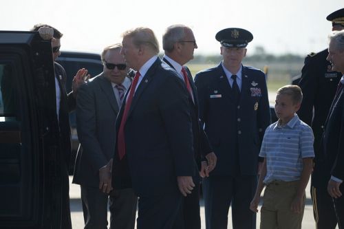 President Donald J. Trump, Harold Hamm, and Kevin Cramer - Cramer's Flickr account