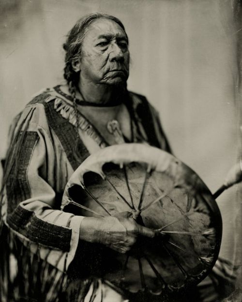 Ernie Wayne LaPointe - wet plate by Shane Balkowitsch