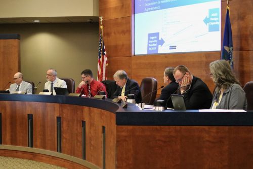 Fargo's City Commission approves admitting approval voting measure for the November election - photograph by C.S. Hagen