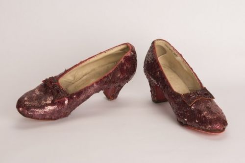 Dorothy's ruby slippers found in Minneapolis - provided by the Department of Justice