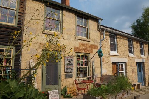 Mineral Point - Street scene - photograph by Alicia Underlee Nelson