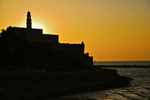 As sea levels rise so will the increase in poverty and human migration - Jaffa, Israel - photograph by C.S. Hagen