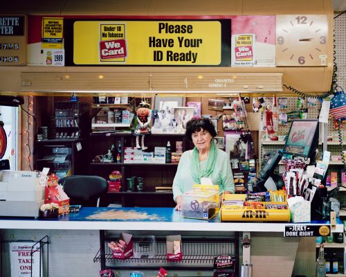 Evelyn, Swisher, Iowa - photograph by Lew Ableidinger