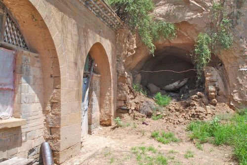 Outside of the Boluo Fox's home clinic - the clinic is no longer in use as the new Fox Demon prefers to work in nearby Yulin - photograph by C.S. Hagen