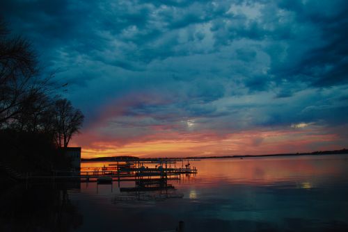 Summer and lakeside sunsets are almost here - photograph by C.S. Hagen