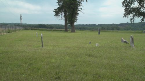 Texas Town Cemetery - - photograph provided by South Dakota Public Broadcasting producer Stephanie Rissler