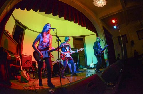 Green Blue band - photograph by Jon Behm