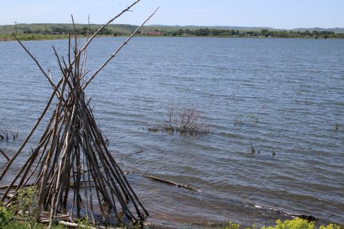 The Standing Rock Sioux live in a food desert where diabetes and cancer are rampant due to poor diets - photograph by C.S. Hagen