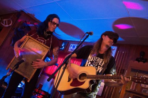 The Dusty Boys, Will Burns and Austin Miller - photograph by Sabrina Hornung