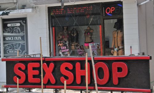 In Hong Kong the sex industry is heavily regulated but legal - photograph by C.S. Hagen