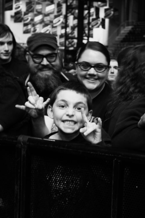 Fans of all ages came out to see Slayer - photograph by Sabrina Hornung