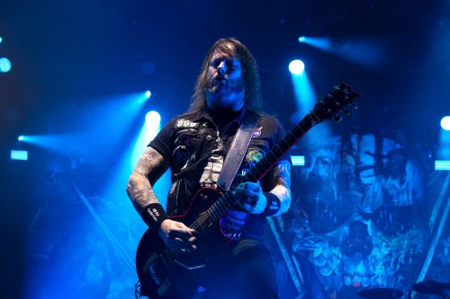 Slayer's Gary Holt - photograph by Sabrina Hornung