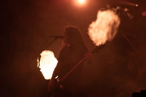 Tom Araya of Slayer - photograph by Sabrina Hornung