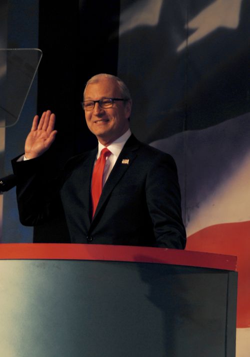 Senator Kevin Cramer - photograph by C.S. Hagen