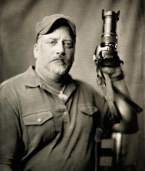 Chris Hagen - wet plate photograph by Shane Balkowitsch