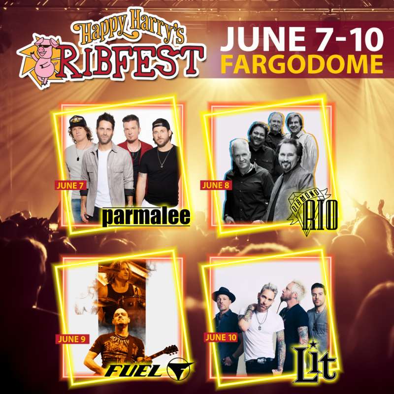 Happy Harry’s RibFest June 710 outdoors at FARGODOME High Plains