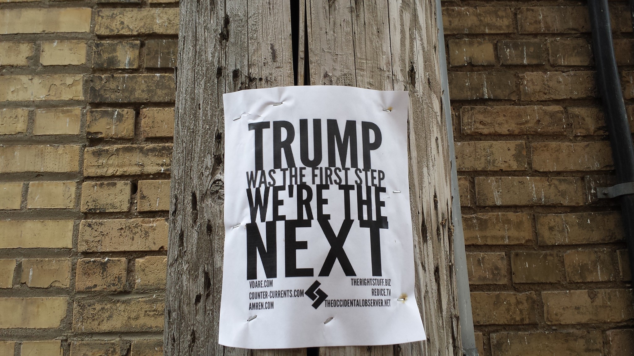 Trump poster - photo provided by Christopher A. Smith