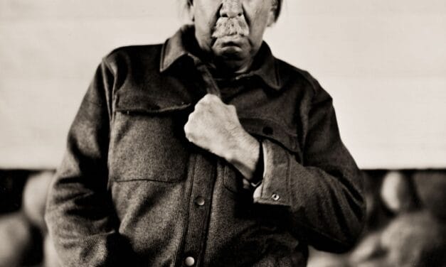 Shane Balkowitsch documents living history: an ambrotype session with Leonard Peltier