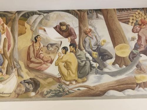 New Deal era mural faces destruction