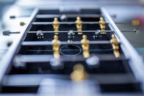 Foosball League in the cellar