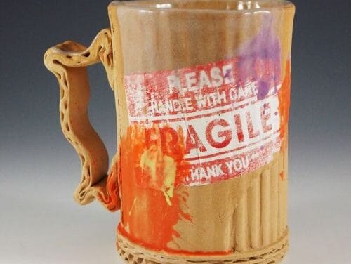 Trompe l’oeil ceramics by Tim Kowalczyk