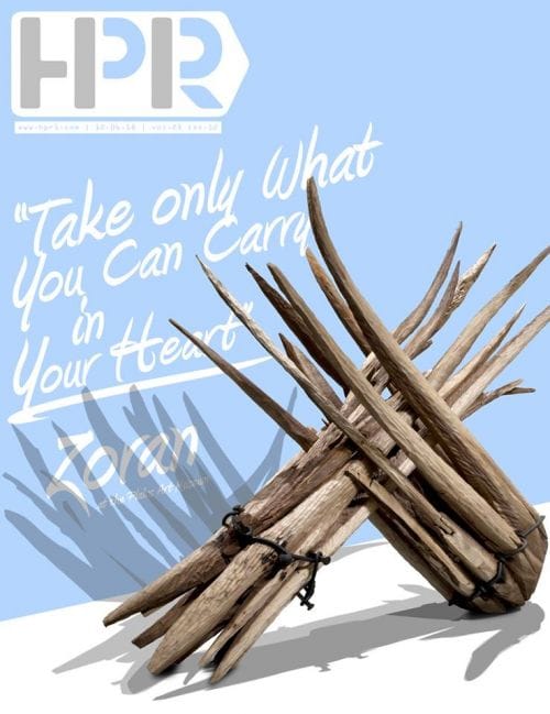 ‘Take only what you can carry in your heart’