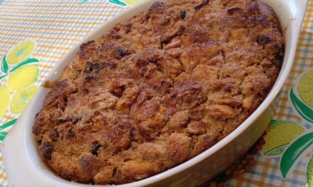 Waste not, want not: a family bread pudding recipe